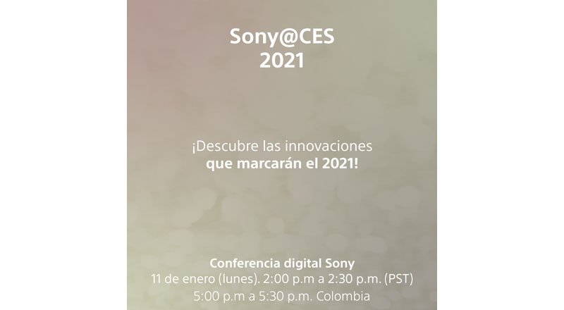 Sony anuncia evento para el 7 de enero #CES19
