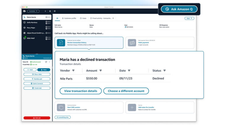Amazon Connect pone a trabajar la IA generativa para mejorar las ...